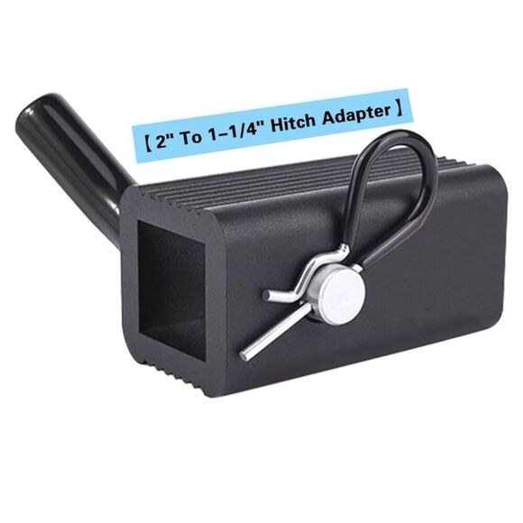 Tanzedzm 2 to 1.25 Inch Hitch Adapter with Hitch Pin and Clip New in Box - Picture 1 of 8